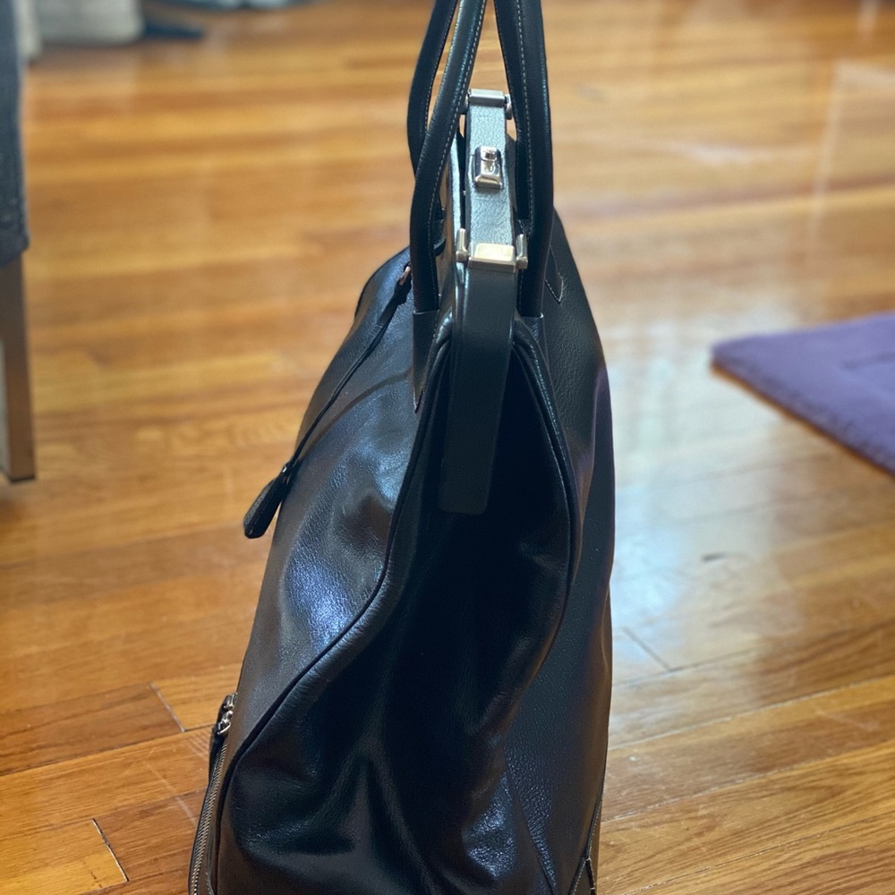 Prada Madras Cerniera weekender, Large